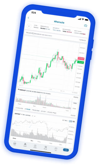 Portafoglio attivo nell'app di crypto trading Zelantézza